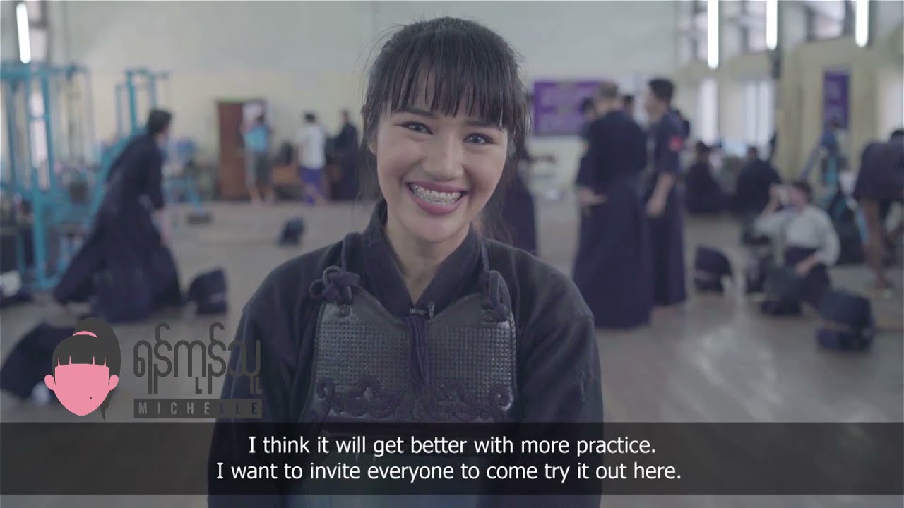 The experience of learning Kendo in Myanmar